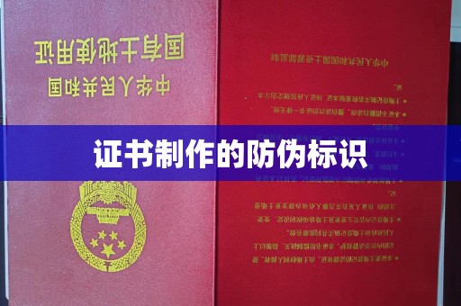 东丽证书制作的防伪标识