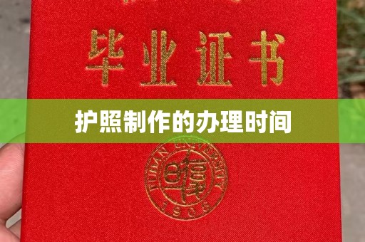 东丽护照制作的办理时间