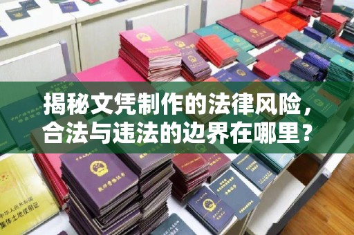 东丽揭秘文凭制作的法律风险，合法与违法的边界在哪里？