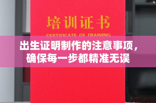东丽出生证明制作的注意事项，确保每一步都精准无误
