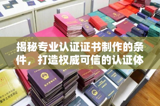 东丽揭秘专业认证证书制作的条件，打造权威可信的认证体系