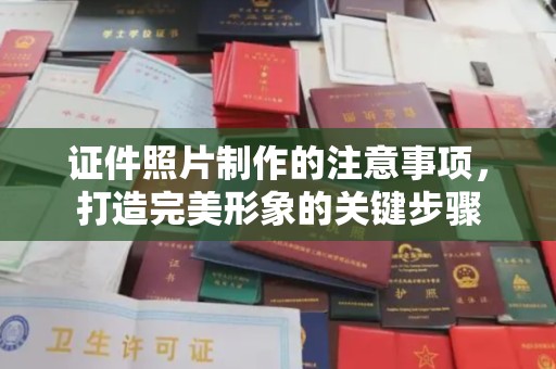 东丽证件照片制作的注意事项，打造完美形象的关键步骤