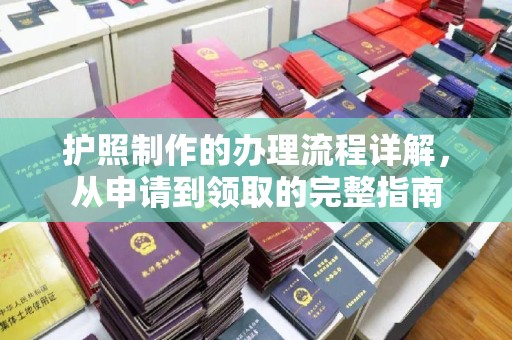 东丽护照制作的办理流程详解，从申请到领取的完整指南