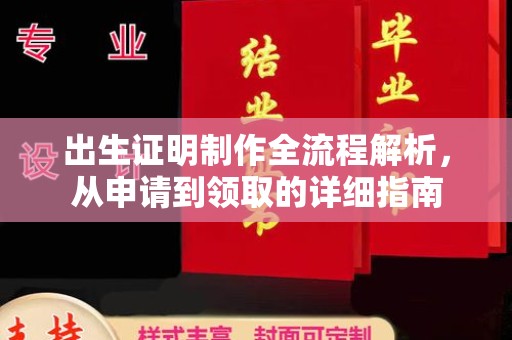 东丽出生证明制作全流程解析，从申请到领取的详细指南
