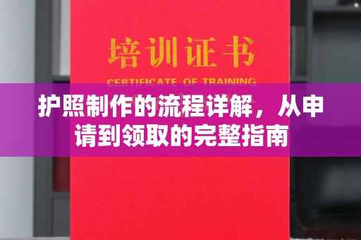 东丽护照制作的流程详解，从申请到领取的完整指南