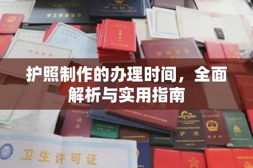东丽护照制作的办理时间，全面解析与实用指南